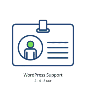 Strippenkaart2 WordPress Support 2, 4 of 8 uur